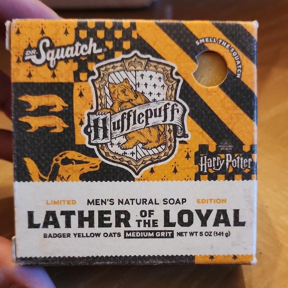 Dr. Squatch Hufflepuff Men's Natural Soap